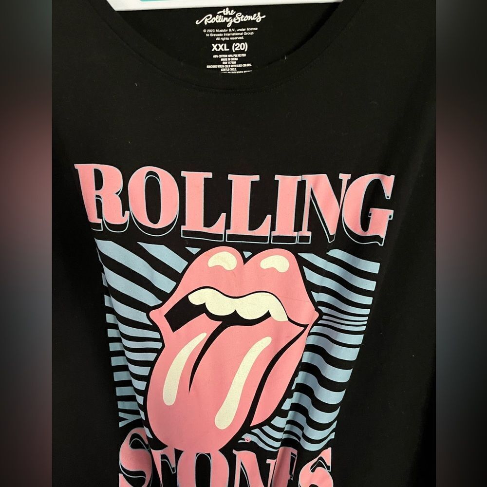 ROLLING STONES BAND CONCERT T SHIRT WOMENS SIZE XXL​ - Picture 3 of 4